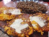 Bocaditos de calabaza y choclo al ajillo