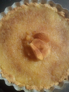 Una foto de Tarta de manzana con canela
