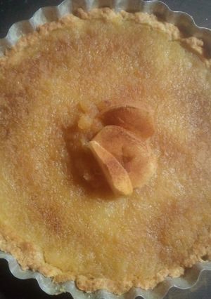 Una foto de Tarta de manzana con canela