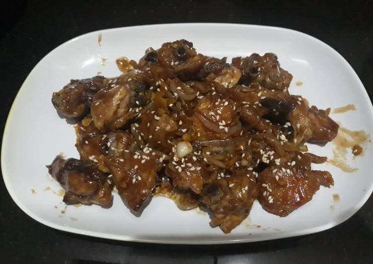 Resep Ayam goreng saos tiram yang Bisa Manjain Lidah