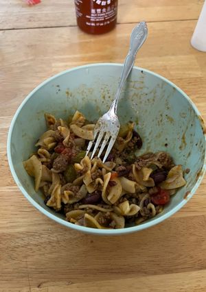 A picture of All in One Beef Pot.