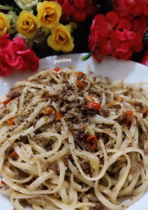 Foto resep Fetucini daging giling