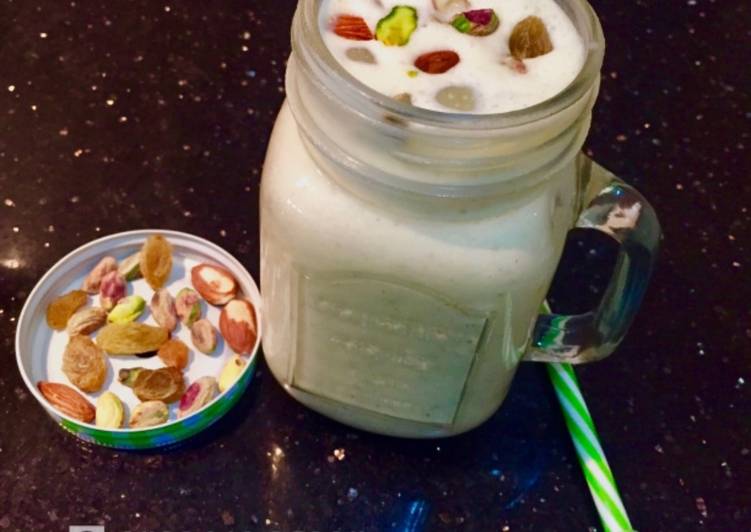 Step-by-Step Guide to Prepare Super Quick Homemade Punjabi Dry Fruits Lassi