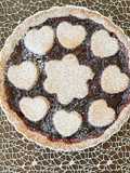 Crostata con farina di timilia al cocco e marmellata alla 🍒