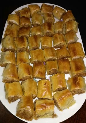 صورة لوصفة جلاش محشي كنافه