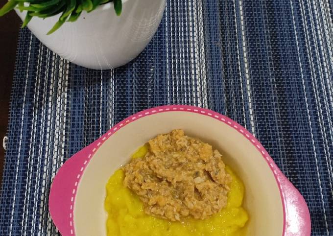 MPASI 7+ Nasi Kuning Sambal Ikan Tuna