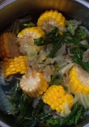Foto resep Sayur bening pakis