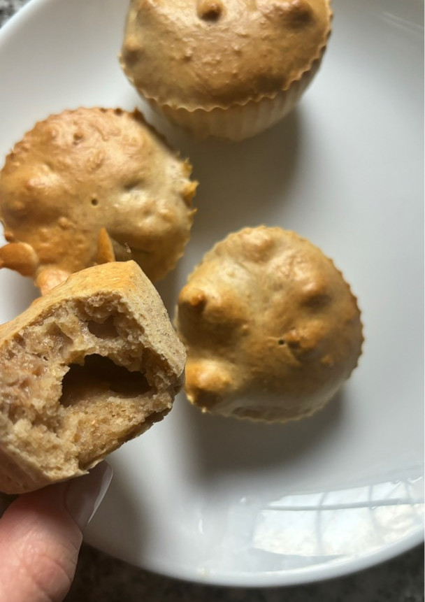 Una foto de Muffins de nuez (opcional: integrales)