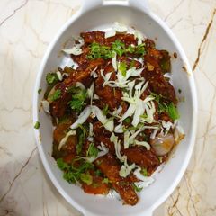 A picture of Crispy chilli potato.
