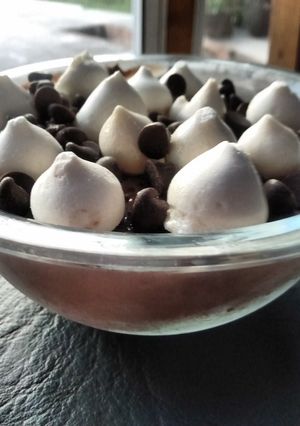Una foto de Crema Mousse de chocolate