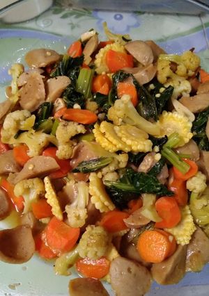 Foto resep Capcay bakso