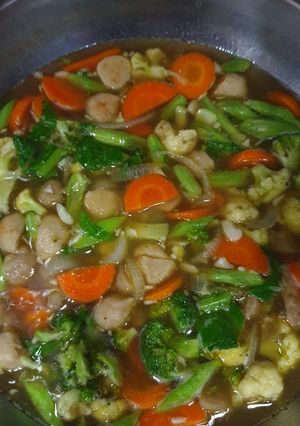 Foto resep Capcay sayur kuah