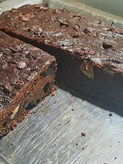 Una foto de Budín de algarroba sin tacc Norma