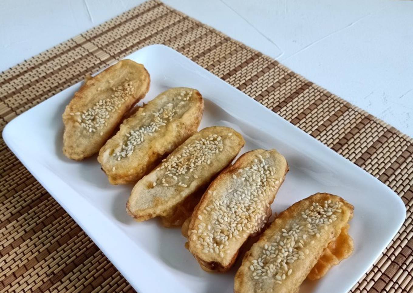 Pisang Kepok Goreng Wijen