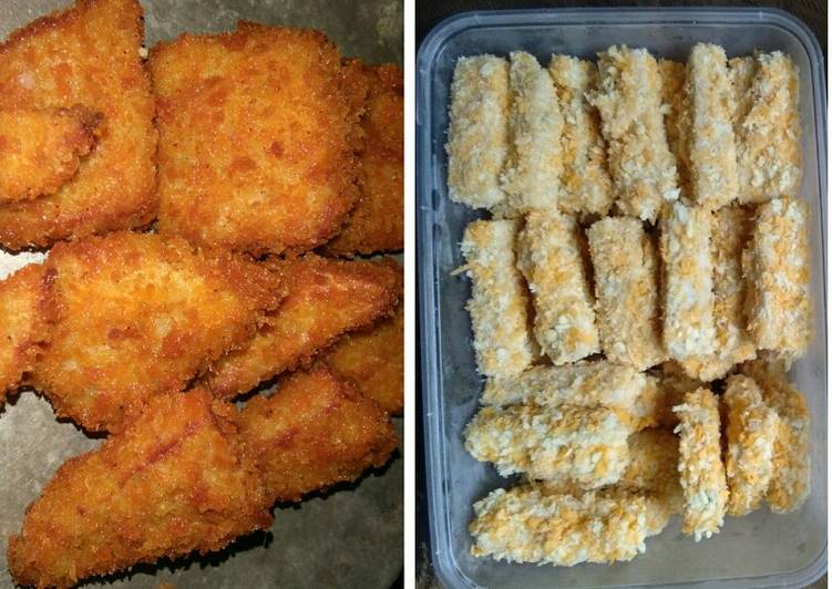 Nuget ayam enak, simpel