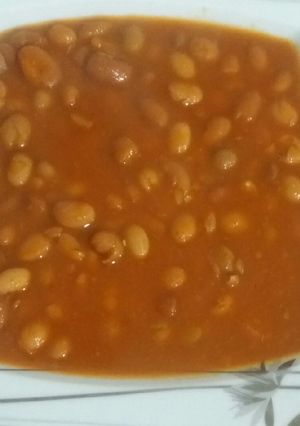 عکسی از دستور خوراک لوبیا