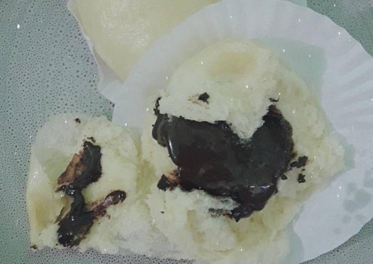 Bakpao Lembut Anti Kempes isian coklat leleh