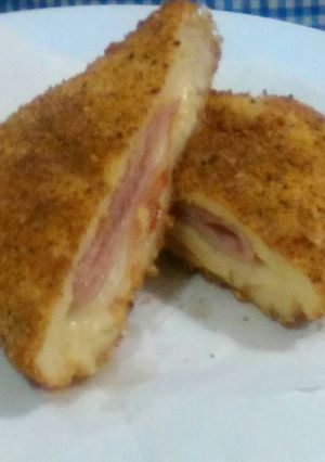 Una foto de Sandwich fritos