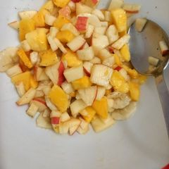 A picture of Fruit chat 🍎 🍌 🥭.