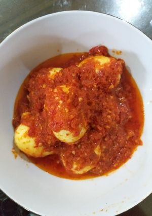 Foto resep 86. Telur Sambal