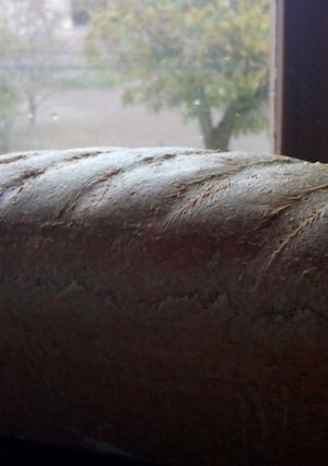 Una foto de Pan casero con salvado