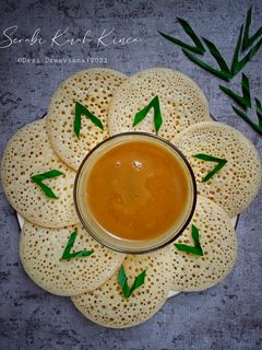 Foto resep Serabi Teflon Kuah Kinca