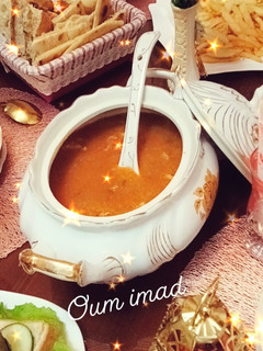 صورة لوصفة ❤شربة فريك رمضانية❤بنه علي بنه