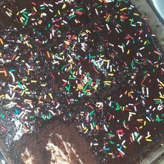 A picture of Microwave Brownies.
