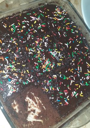 A picture of Microwave Brownies.
