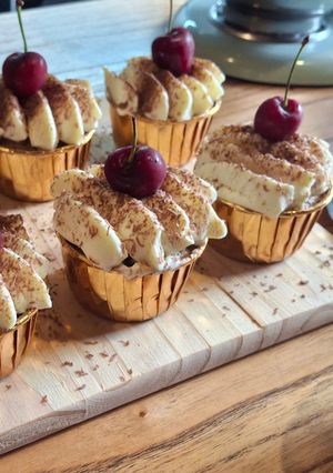 Una foto de Cupcakes tiramisú - Sin relleno, económicos y deliciosos