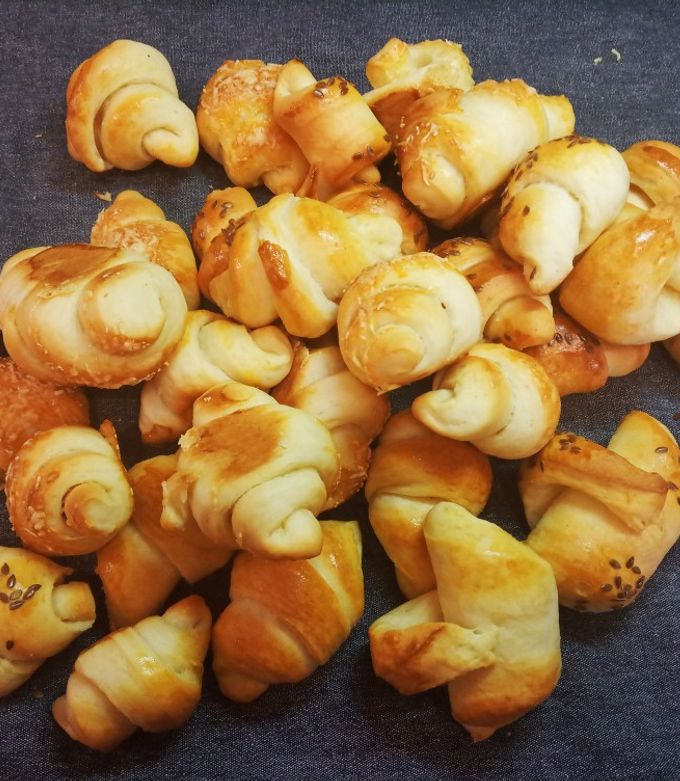 Egyszerű sörkifli recept fotója