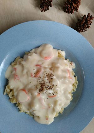 Foto resep Fusili saus bechamel keju