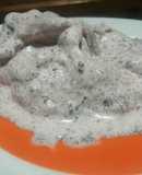 Strawberry Ice cream with Oreo