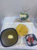 Sarson ka Saag with makai roti
