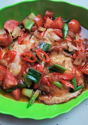 Foto resep Telor saos tiram