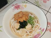 Gambar mie udon tahu