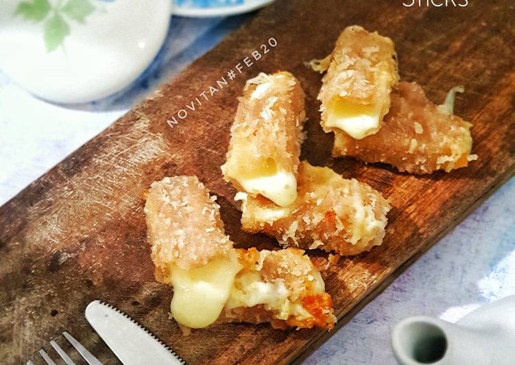 Rahasia Memasak 87. Keju Mozarella Stick Glutten Free tanpa telur.. kriuk yang Enak