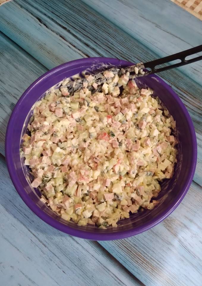 Салат з рисом