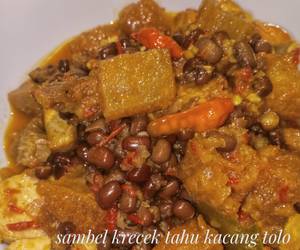 Mudahnya Membuat Sambel Goreng Krecek tahu kacang tolo Praktis Enak