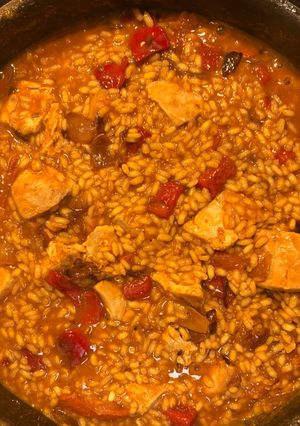 Una foto de Arroz Meloso de Atún Rojo