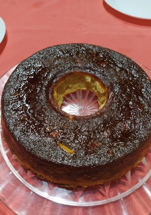 Una foto de Budín de pan
