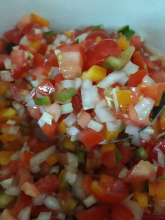 Una foto de Salsa criolla