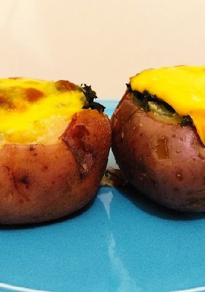Una foto de Papas rellenas