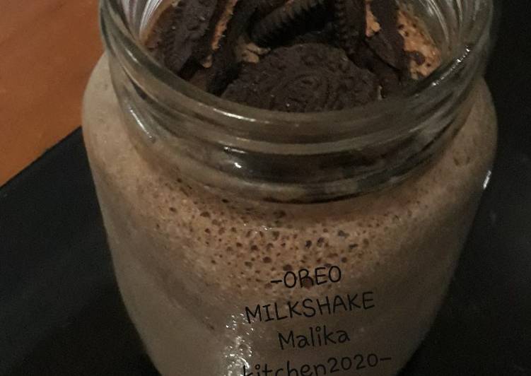 Oreo milkshake