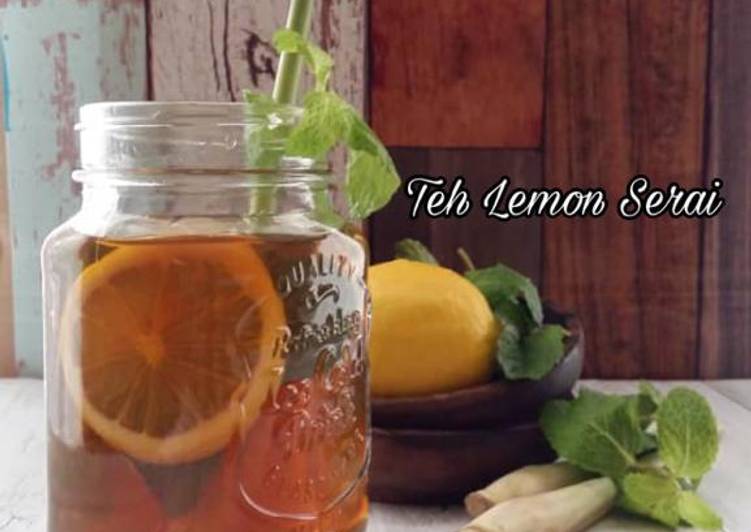 Bagaimana Menyiapkan Teh Lemon Serai Anti Gagal