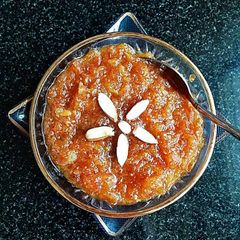 Gajar ka halwa A picture of Gajar ka halwa.