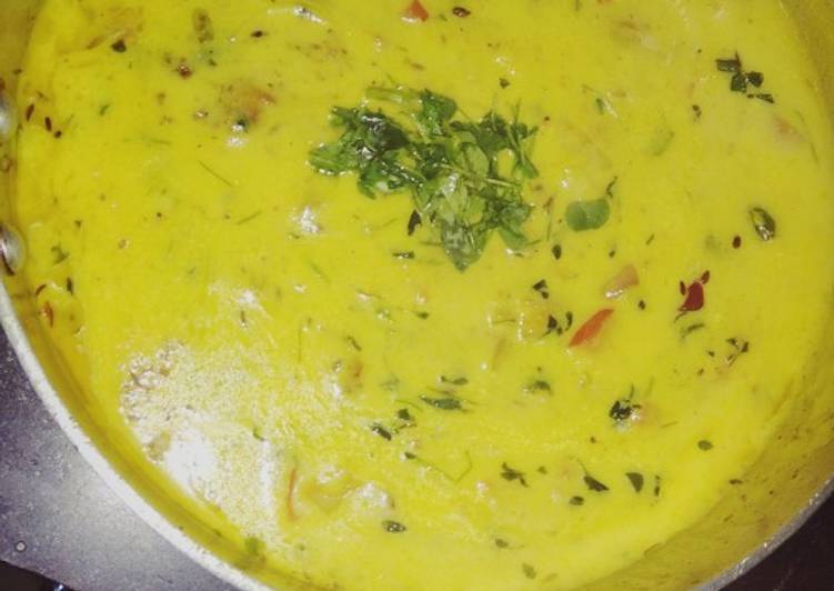 Easiest Way to Prepare Speedy Kadhi pakoda