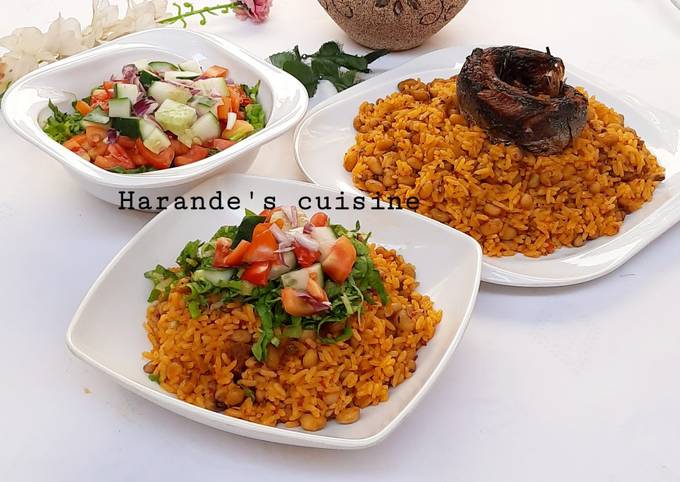 Palm oil jollof rice