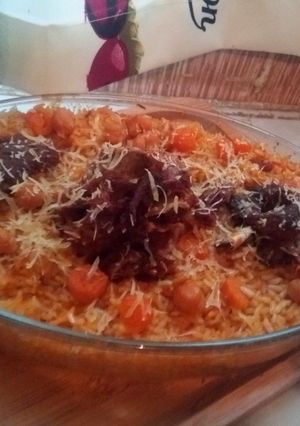 صورة لوصفة ارز بصوص حمراء