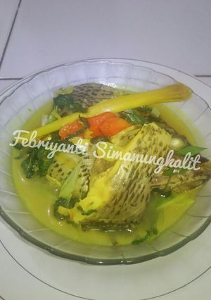 Foto resep Ikan nila kuah kuning tanpa santan